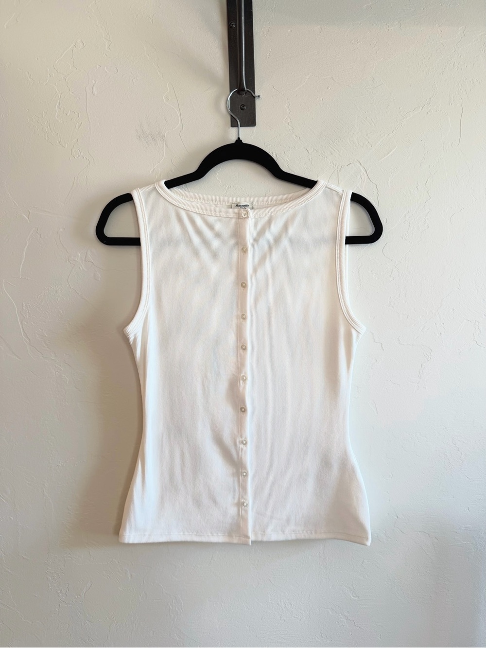 Abercrombie & Fitch Slash Button-Through Top
